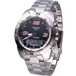 TISSOT 天梭 官方授權T-TOUCH EXPERT專業級觸控感應腕錶 T0134201105700 黑