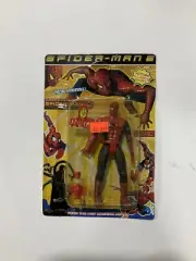 Spider-Man 2 Super Poseable Action Figure On Card New Machine Series Marvel