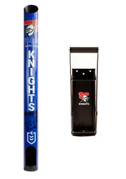 Newcastle Knights NRL Dispenser + Can Crusher Combo