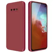 MCC For Samsung Galaxy S10e Soft Liquid Silicone Shockproof Case Cover G970 [Wine]