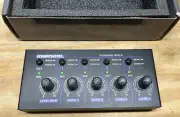 Mini Audio Stereo Mixer 4 Channel 1/4 Inch TSR/TS