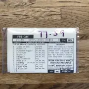 Walther’s HO Scale Decal 77-59:Pennsylvania PRR Refrigerator Auto Rack Car White