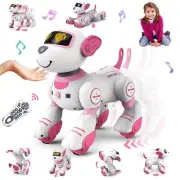 VATOS Remote Control Robot Dog Toy for Kids - Interactive Touch & Follow 17 F...