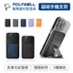(現貨) 寶利威爾 磁吸式手機支架 Magsafe 卡夾 卡包 折疊式 皮革質感 適用iPhone POLYWELL