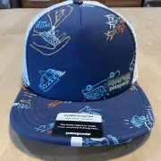 Patagonia Duckbill Trucker Hat - New With Tags - Clean Currents: Tidepool Blue