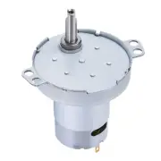 JS50 Micro Reduction DC Motor 5.72cm Diameter Metal Construction Gear Motor