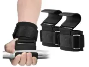 Weight Lifting Power Hooks Power Grips Bar Straps Hook Gloves Wrist Support Gym