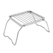 Portable Stainless Steel BBQ Grill Folding Mini Gas Stove