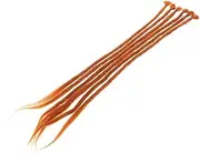 Healvian 6pcs Ponytail Wig Braids Crochet Twisted Hair Extensions Stylish Braid Wig for Cosplay