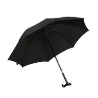 在飛比找PChome24h購物優惠-PUSH!戶外用品 可調節長短雨傘拐杖傘登山杖(加固型)I7