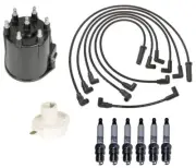 ACDelco Ignition Kit Distributor Rotor Cap Wire Spark Plugs for C1500 K1500 V6