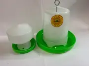 Rabbit Guinea Pig Rat Mouse Auto Waterer Drinker 0.6L & 1.5kg feeder seed