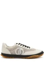 Stella Mccartney S-Wave Panelled Mesh Sneakers - Grey - 40 (IT40 / UK7) 40 (IT40 / UK7)