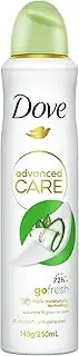 Dove Advanced Care Go Fresh Cucumber & Green Tea 72h Antiperspirant Deodorant 250 mL