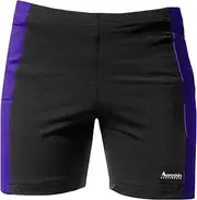 [Aeroskin] Polypropylene Swim Shorts with Color Side Stripes & Side Pocket