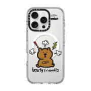 iPhone 16 Pro Clear Case MagSafe Compatible Bearly Friendly