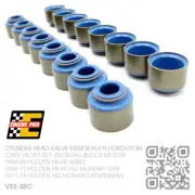 FLUOROVITON VALVE STEM SEALS CHEV V8 307-327-350 SBC [HOLDEN HK-HT-HG-HQ MONARO]