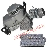 47CC ENGINE 49CC 2 STROKE MOTOR MOTORBIKE POCKET BIKE MINI DIRT ATV QUAD+CHAIN