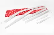 Chrome Silver Window Vent Visors Rain Guard Sun Shield 6P E084 for Kia EV6 2022+ (for: Kia)
