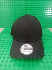 NEW M/L New Era Blank 39THIRTY Cap Black Stretch Fit NWT