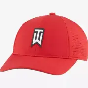 Nike Dri-FIT Tiger Woods Legacy91 Flex Golf Hat Red NEW