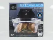 The Sharper Image Super Wave Oven 1300 W 16 QT Infrared Convection White, New