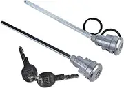 Lock Cylinder for Chrysler Plymouth Voyager 1993-1995, Ignition Lock Cylinder 2 Keys 4723485/8128289/J4487665