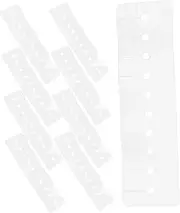 HONMEET Hair Extensions Tools Kit 10pcs Heat Shield Guards 10 Holes Hair Glue Protector Heat Shield Guards
