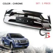 Front Grill Grille Chrome Trim 1 Pc For Isuzu D-Max Holden Pickup 2016 - 2017 (for: Isuzu)