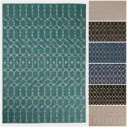 Geometric, Bohemian Indoor Outdoor Area Rug - 1262