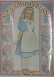 ALICE in WONDERLAND Vintage Paper Doll Kit ~ 1992 Peck-Gandre ~ FACTORY SEALED