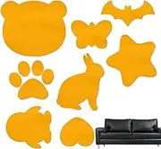 Couch Repair Tape - 13 Pack Cartoon Animal Pattern Adhesive Leather Repair Kit,Leather Furniture Tape for Sofa Seating, Car Seats