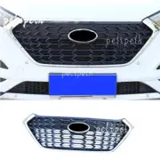 Chrome Style Front Upper Bumper Mesh Grill Grille For Hyundai Tucson 2016-2018
