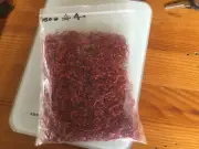 Fishing hooks red #4 sports circle. qty 1500
