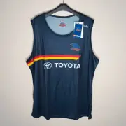 Adelaide Crows Training Singlet Men's 4XL Blue BNWT O'Neills Authentic AFL