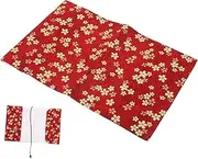 Generic Creative Ornamental Book Sleeve Hand Made Protective Cover for Books Stylish Stamping Design Scratch Tear Resistant for School Business