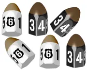Tiny Epic Crimes 6 Pack Bullet Dice