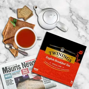 【Twinings 唐寧茶】英倫早餐茶(2gx100入)