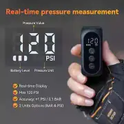 Electric MiniPump Digital Display Air Inflator Rechargeable Bike Tire Compressor