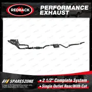 Redback 2 1/2" Complete System 1 Outlet Rear for Holden Commodore Calais VS Man