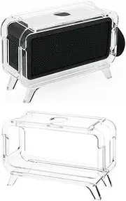 Coyktonty Desktop Stand for Marshall Middletoni Wireless Portable Bluetooth Speaker,Acrylic Display Stands,Anti-Slip Table Supports (Transparent)