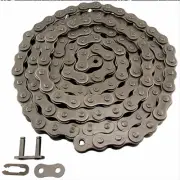 #80-1R Precision ANSI Single Strand Solid Bushing Roller Chain 10Ft Roll