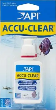 API Accu-Clear Carded Quickly Clears Cloudy Water for Aquarium 1.25 ounces