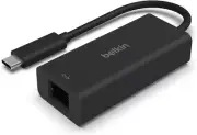 Belkin USB Type C to 2.5 Gb Ethernet Adapter, USB-IF Certified Thunderbolt-BLACK