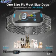 SGSPET Ultrasonic Color Screen Anti-Bark Collar Training Pet No Barking
