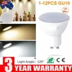 1-12pcs LED E27 GU10 LED Bulbs Spotlight Lamps Warm Day White Down lights 220V