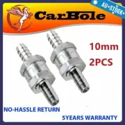 2*One Way Aluminium Non Return Check Valve Rollover Breather Fuel Tool 10mm 3/8"