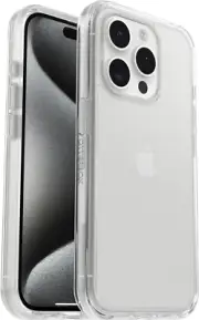 Slim Case For iPhone 15 Pro OtterBox Symmetry Series - Clear