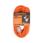 SAA Construction Site Heavy Duty Extension Lead 15A with 10A Plug, 20m or 30m