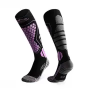 Wool Ski Sock for Men and Women Breathable Sports Socks Long Tube Snow Socks Anti-slip